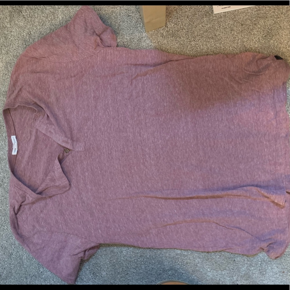 Short sleeve henley